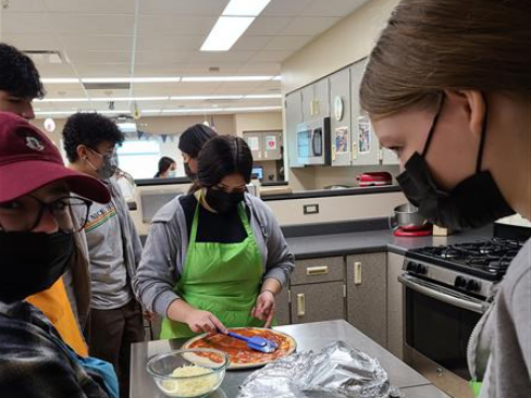 Foods pizza lab.